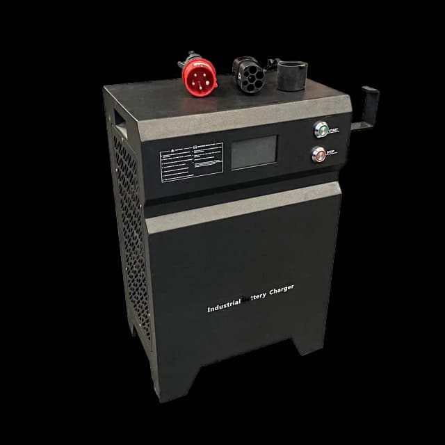 Fast charger for electric tractor