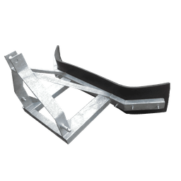 Knegt mestschuif MS160 zijaanzicht